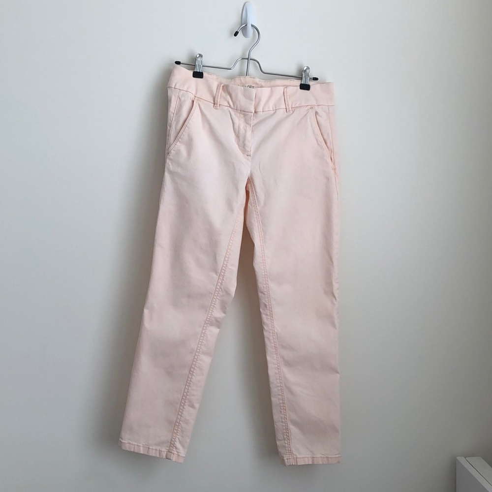 LOFT blush pink crop pants